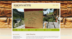 Desktop Screenshot of genneralm.at