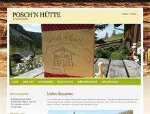 Tablet Screenshot of genneralm.at